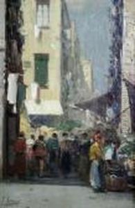 The Market, Tangiers by John Lavery