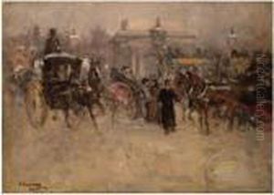 Hyde Park Corner by John Lavery