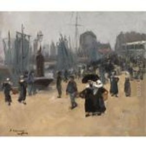 A Wet Day, Concarneau