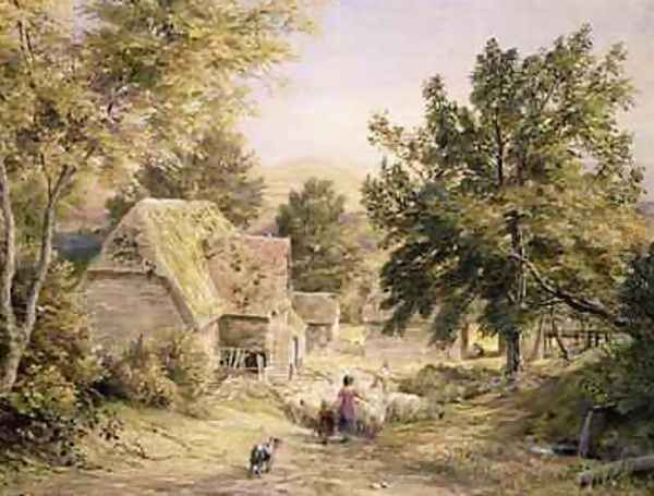 A Farmyard near Princes Risborough, 1845-6 - view 1