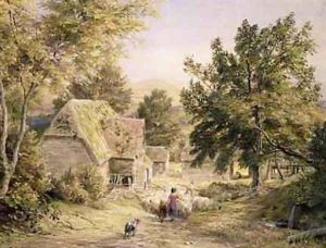 A Farmyard near Princes Risborough, 1845-6