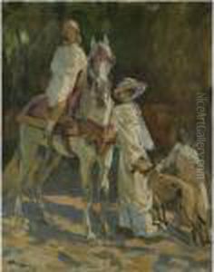 Sketch For 'in Morocco' by John Lavery