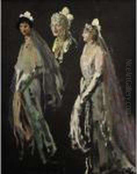 Portrait Studies Of The Lady 
Duveen Of Millbank, The Hon. Dorothy Duveen And Miss Shelagh 
Morrison-bell - view 1