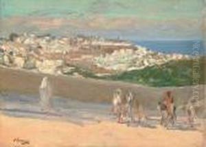 On The Fez Road, Tangiers by John Lavery
