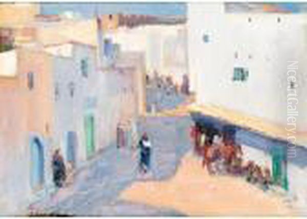 A Street In Tangier - view 1