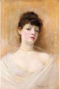 Head Of A Girl by John Lavery