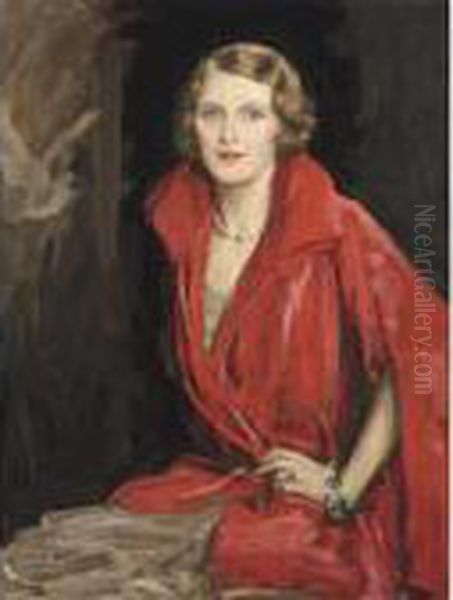 Portrait Of Mrs James V. Rank - view 1
