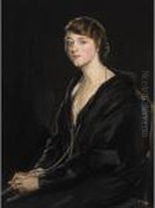 Portrait Of Mrs E Bowen-davies