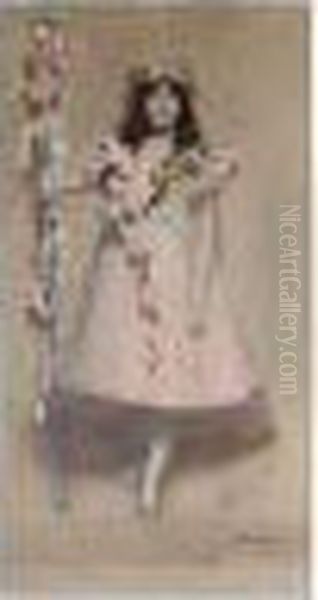 The Garlanded Girl - view 1