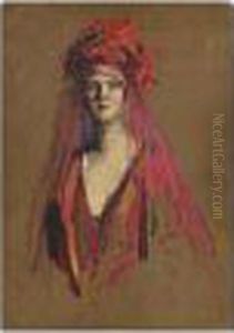 Study For Portrait Of Lady Diana Cooper by John Lavery