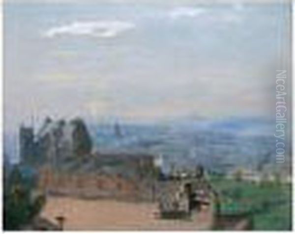 Edinburgh From Mons Meg - view 1