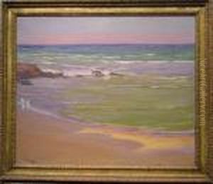 The Beach - Evening, Tangier Bay by John Lavery