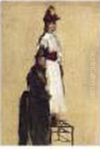 Lady-in-waiting To Queen Victoria by John Lavery