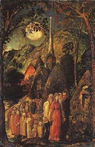 Coming from Evening Church by Samuel Palmer