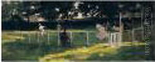 Study For The Tennis Party - view 1