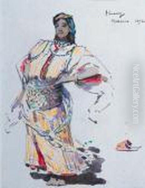 A Moorish Dancer - view 1