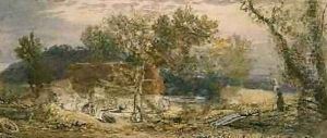 A Farm in Kent, c.1826-32 by Samuel Palmer