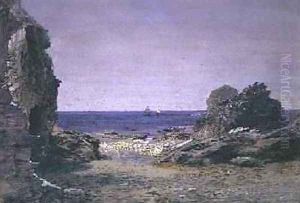 Backways near Tintagel, Cornwall by Samuel Palmer