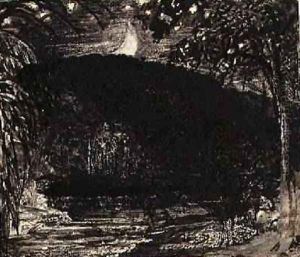 Moonrise by Samuel Palmer