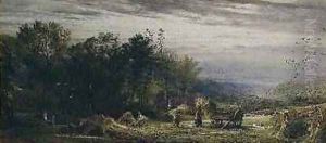 Carrying the Harvest by Samuel Palmer