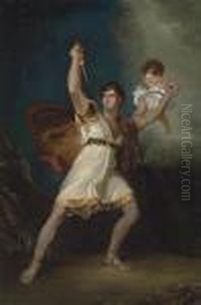 Portrait Of John Philip Kemble (1757-1823) As Rolla In Sheridan's Pizarro - view 1