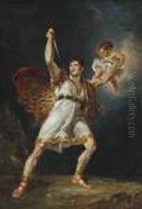 Portrait Of John Philip Kemble , As Rolla In Sheridan's Pizarro by Sir Thomas Lawrence