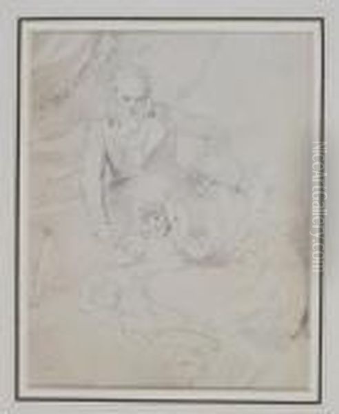 The Allnut Family In An Interior - view 1