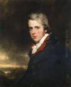 Portrait De Charles Lock Of Norbury (1770-1804) by Sir Thomas Lawrence