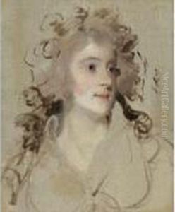 Portrait Bust Of A Lady by Sir Thomas Lawrence