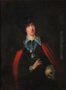 Portrait Of An Actor Dressed Ashamlet by Sir Thomas Lawrence