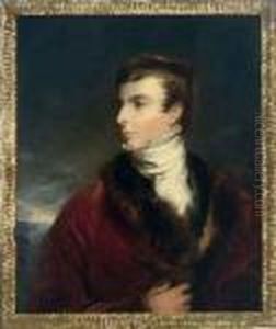 Portrait Of John Arthur Douglas Bloomfield, 2nd Baron Bloomfield(1802-1879) by Sir Thomas Lawrence