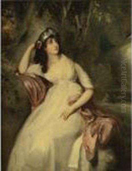 Full Length Portrait Of Sally Siddons - view 1