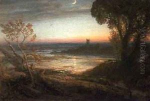 The Curfew by Samuel Palmer