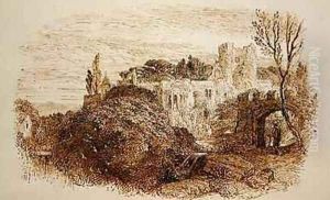 Mark yon Old Mansion... by Samuel Palmer