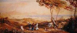 The Bay of Naples by Samuel Palmer