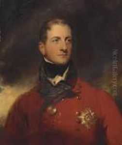 Portrait Of General Sir Galbraith Lowry Cole, G.c.b., Half-length,in Military Uniform