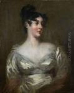Portrait De Lady Grosvenor by Sir Thomas Lawrence