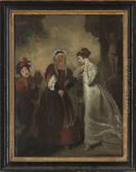A Theatrical Scene - view 1