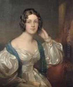 Portrait Of Lady Constance Carruthers by Sir Thomas Lawrence