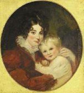 "portrait Of Mother And Child". by Sir Thomas Lawrence
