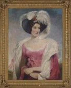 Portrait Of Mrs Thomas Holroyd by Sir Thomas Lawrence
