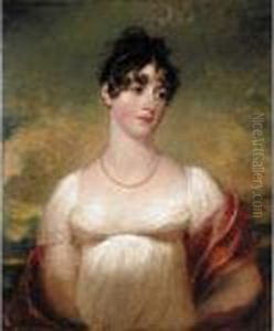 Portrait Of Mary Anne Rocke by Sir Thomas Lawrence