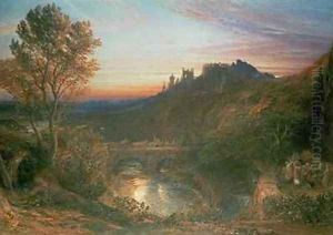 The City at Sunset by Samuel Palmer