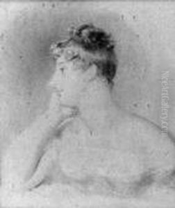 Portrait Of A Lady In Profile, Bust-length, Possibly A Member Ofthe Londonderry Family by Sir Thomas Lawrence