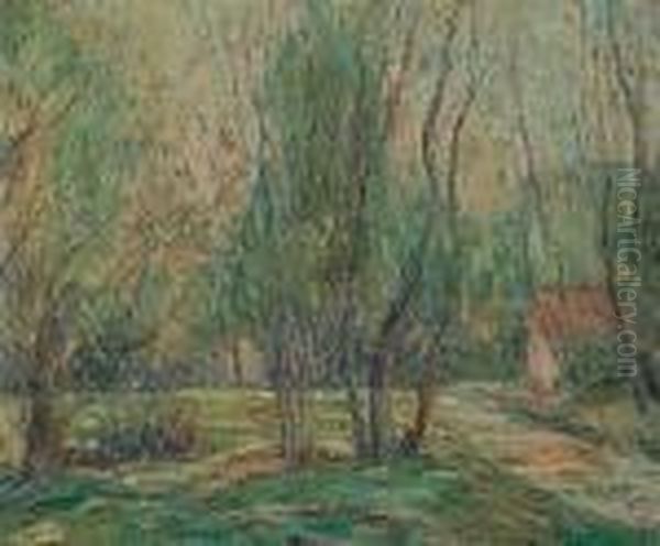 Young Trees by Ernest Lawson