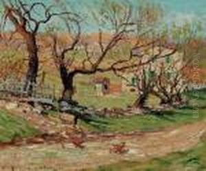 Willows In Spring by Ernest Lawson