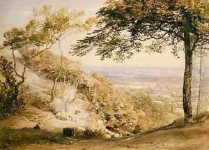 Wilmots Hill, Kent by Samuel Palmer