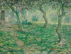 French Farmhouse, Spring by Ernest Lawson