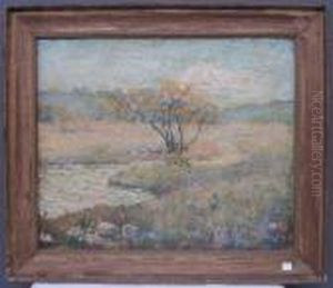Autumnal Scene by Ernest Lawson