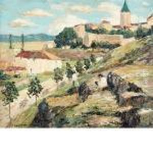 A Bright Day - Spain by Ernest Lawson